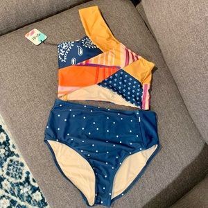 Santiago Patchwork Swimsuit by Nani Swimwear